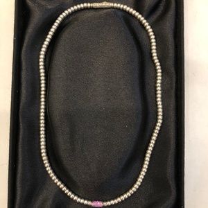 John Hardy Sterling Silver & Pink Sapphires Bedeg Necklace